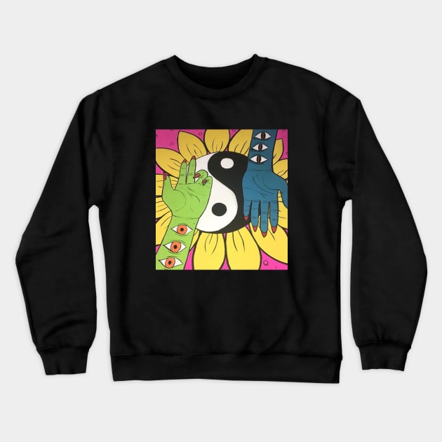 Vivid Crewneck Sweatshirt by aurea_madness